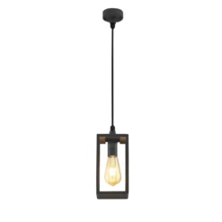 Lindby ulkovalaisin Filimon, antrasiitti, 22 cm, IP44, E27