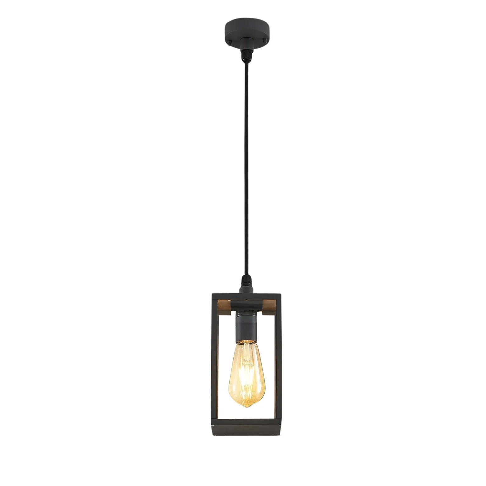 Lindby ulkovalaisin Filimon, antrasiitti, 22 cm, IP44, E27
