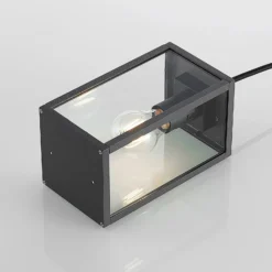 Lindby ulkovalaisin Filimon, antrasiitti, 22 cm, IP44, E27