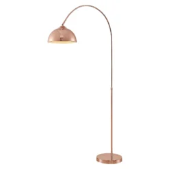 Lindby valokaarilamppu Lennart, kupari, korkeussäädettävä, E27