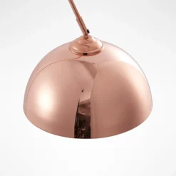 Lindby valokaarilamppu Lennart, kupari, korkeussäädettävä, E27