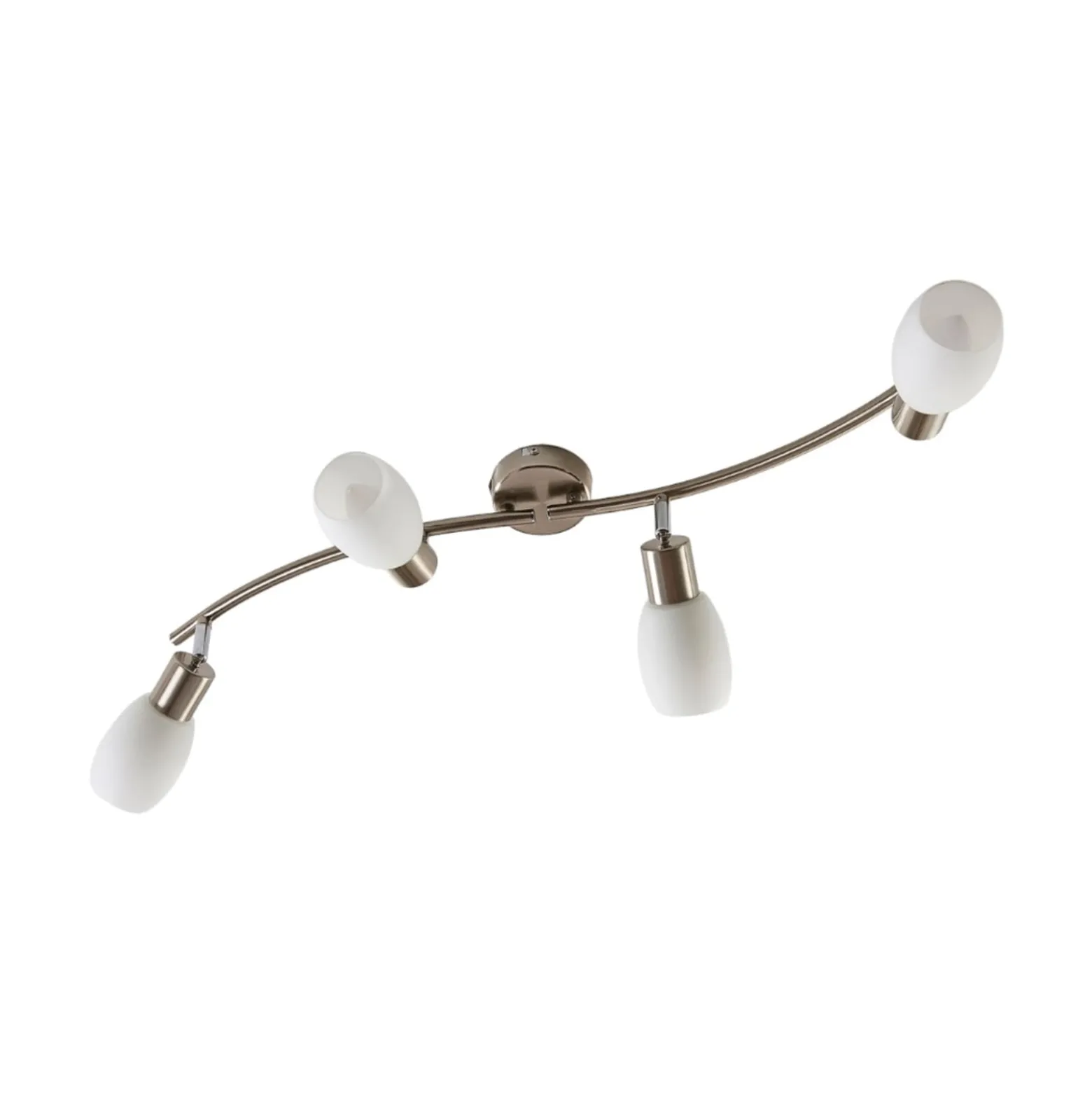 Lindby valonheitin Arda, 70 cm, 4-valo, nikkeli, lasi, E14