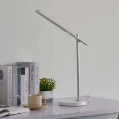 Lindby Valtorin LED-pöytävalaisin, valkoinen
