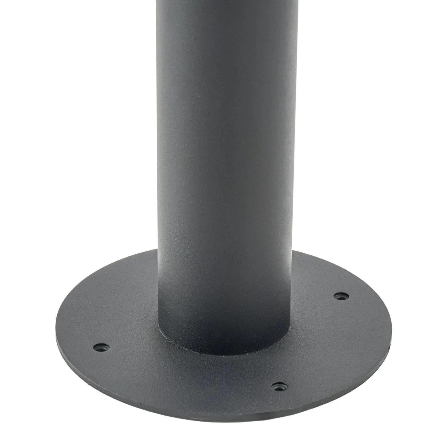 Lindby Zayn -ulkovalaisin, musta, 3-lamppuinen, korkeus 220 cm, IP65