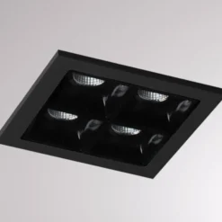 Liro LED-uppovalaisin, musta 34° 3 000 K