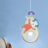Little Astronauts Panda-riippuvalaisin