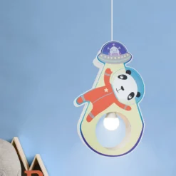 Little Astronauts Panda-riippuvalaisin