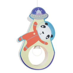 Little Astronauts Panda-riippuvalaisin