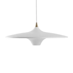LOOM DESIGN LED-riippuvalaisin Moja, Ø 35 cm, valkoinen