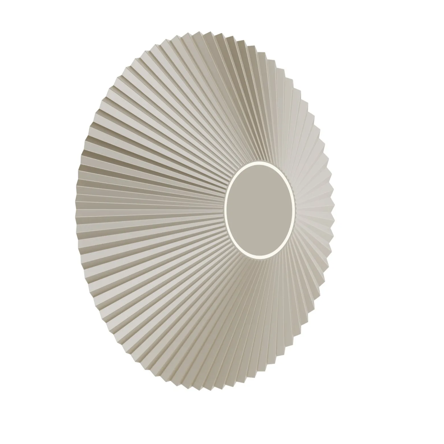 LOOM DESIGN LED-seinävalaisin Ballerina, kermanvärinen, Ø 35 cm