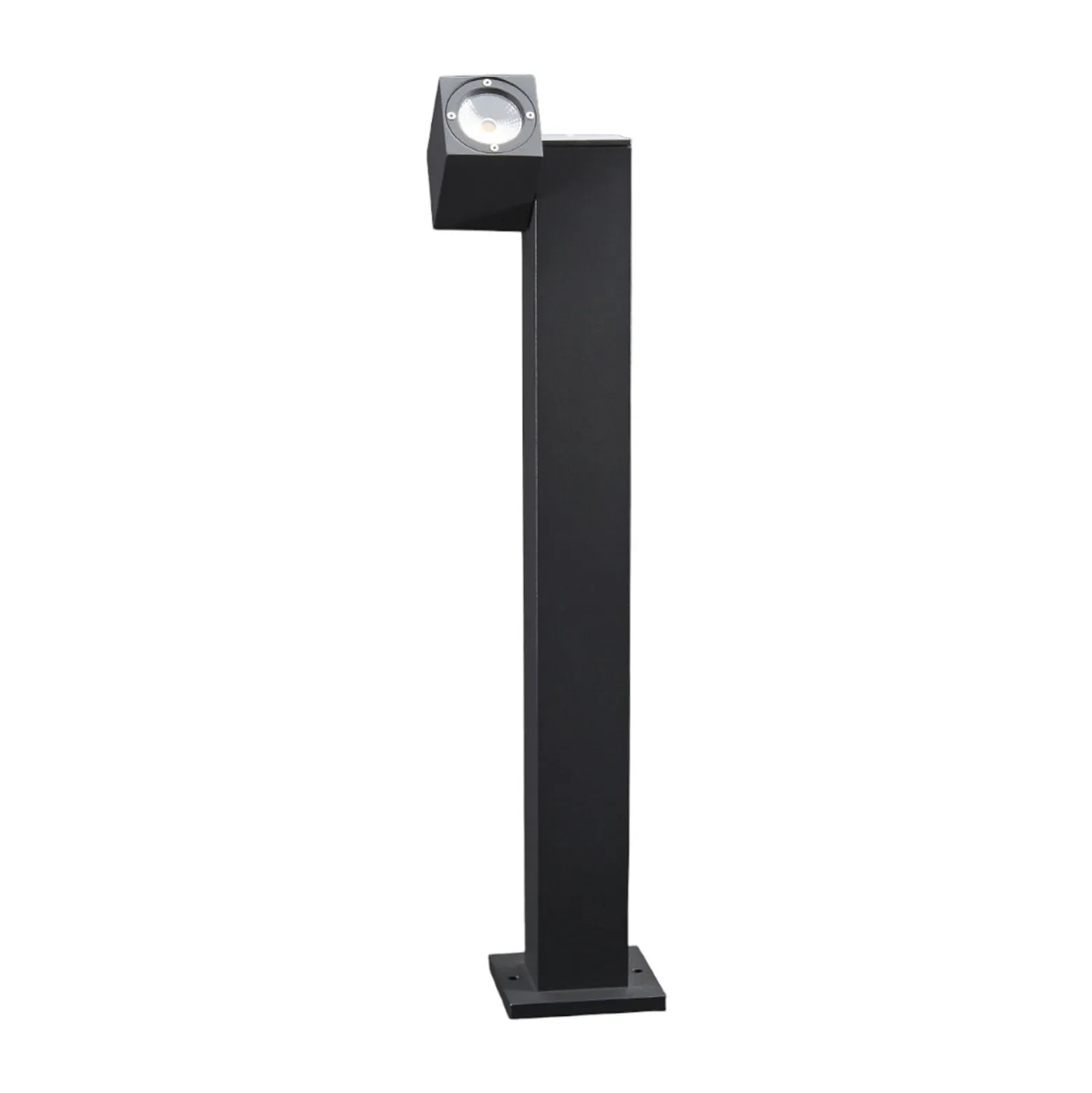 Lorik LED-pylväsvalaisin joustavalla päällä, harmaa