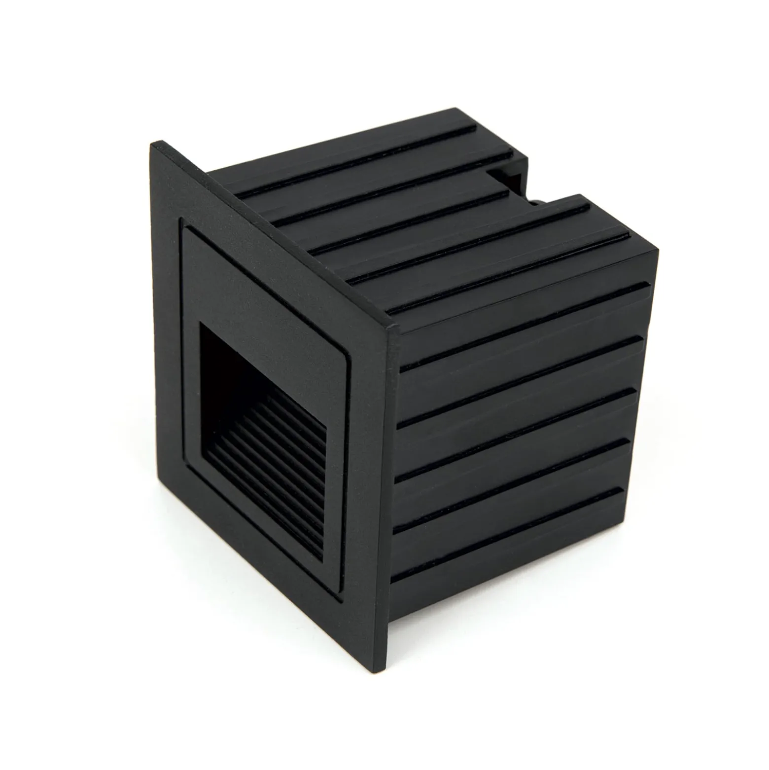 Loro LED upotettava seinävalaisin, musta, leveys 8,5 cm, alumiini