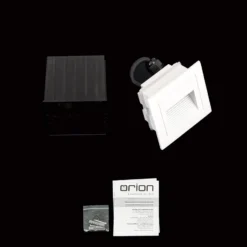 Loro LED upotettava seinävalaisin, valkoinen, leveys 8,5 cm, alumiinia
