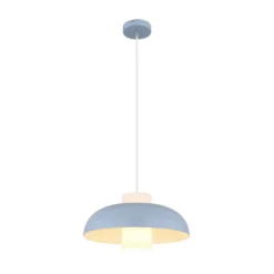 Lowe-riippuvalo, sininen matta, Ø 38 cm, metallia