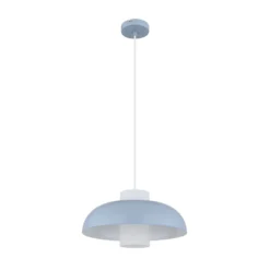 Lowe-riippuvalo, sininen matta, Ø 38 cm, metallia