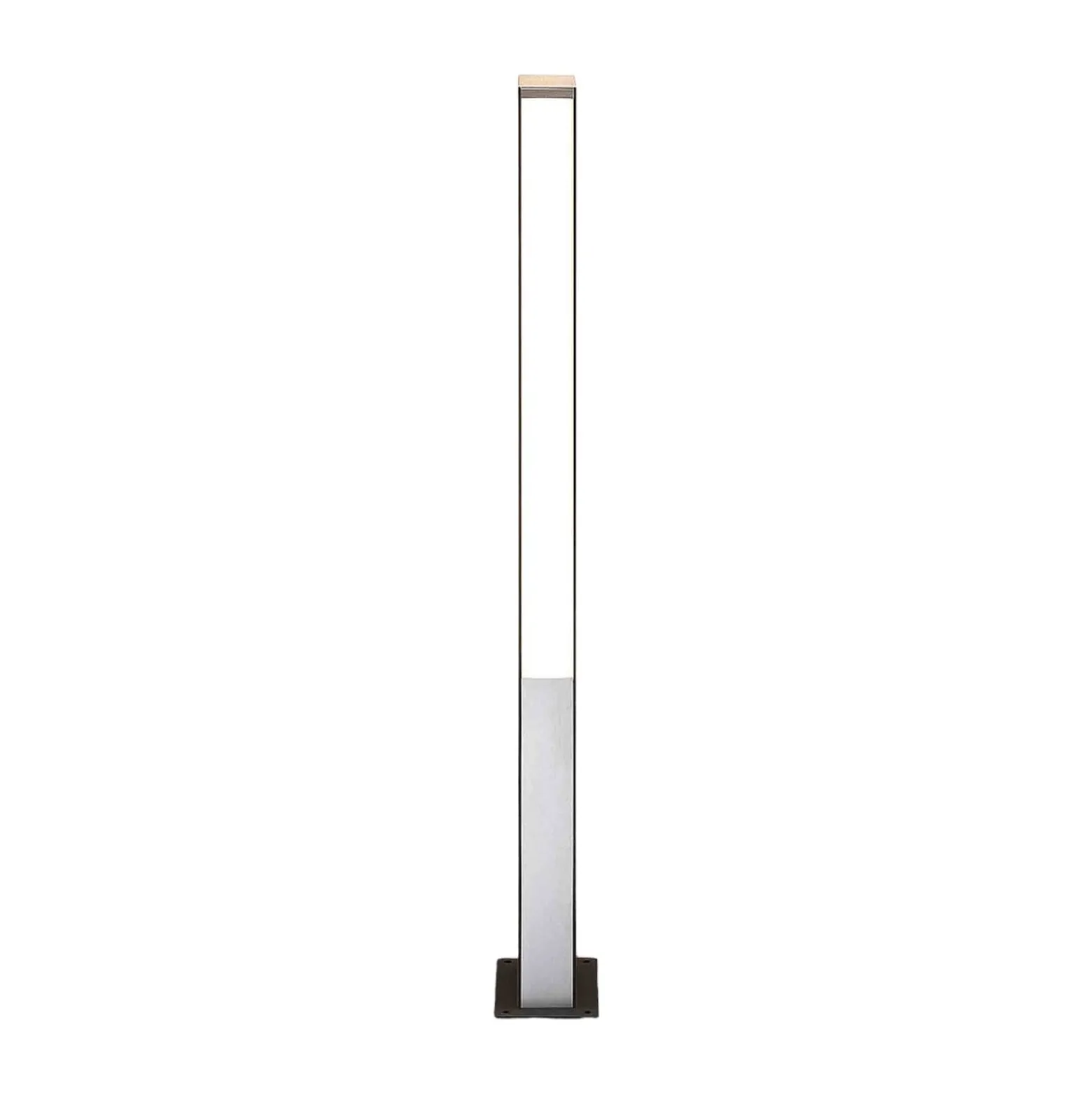 Lucande Aegisa LED-projektorivalaisin, 80 cm, antrasiitti, metalli, IP54