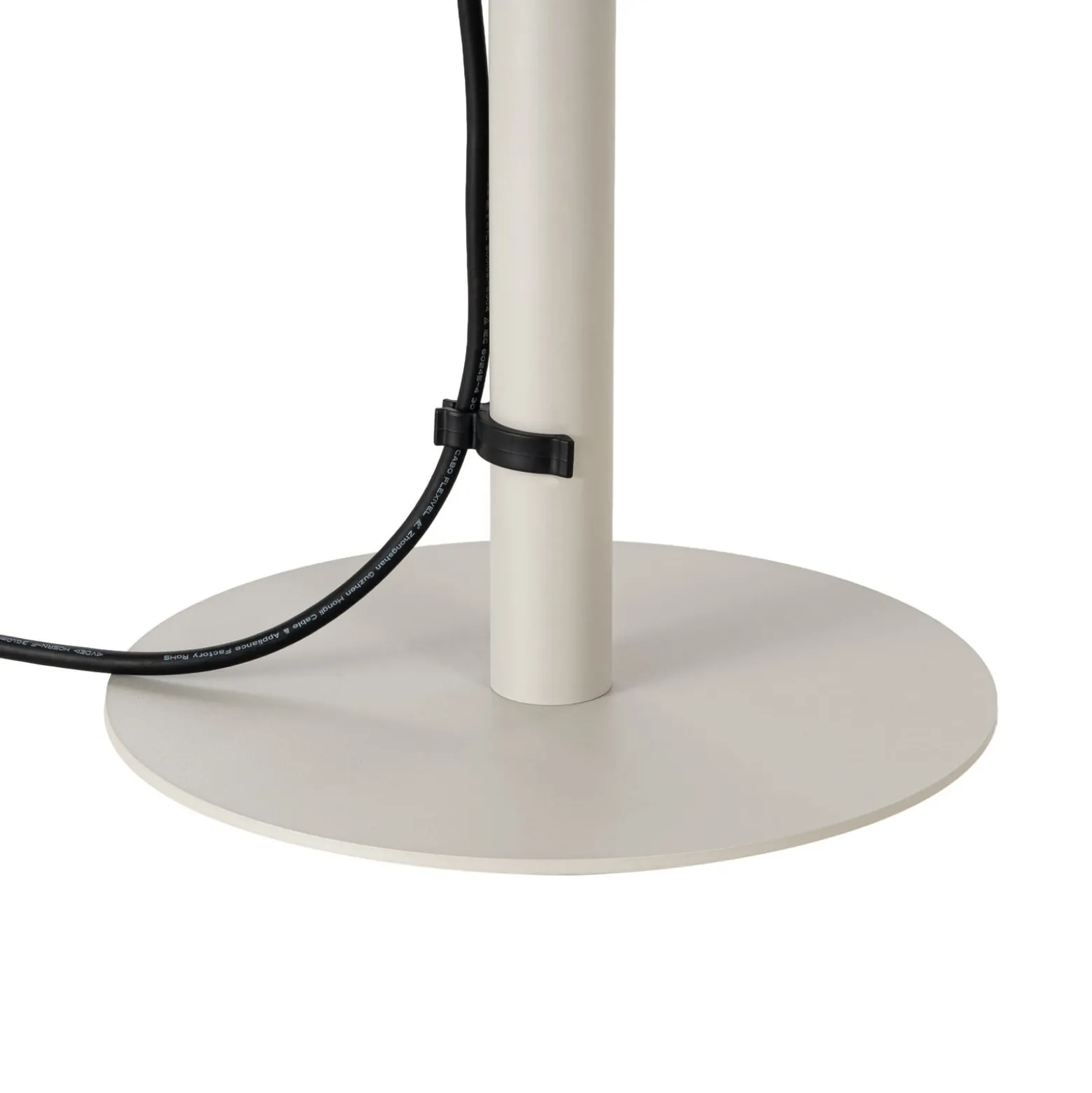 Lucande Calenza -terassilämmitin, beige, 70 cm, 1 500 W