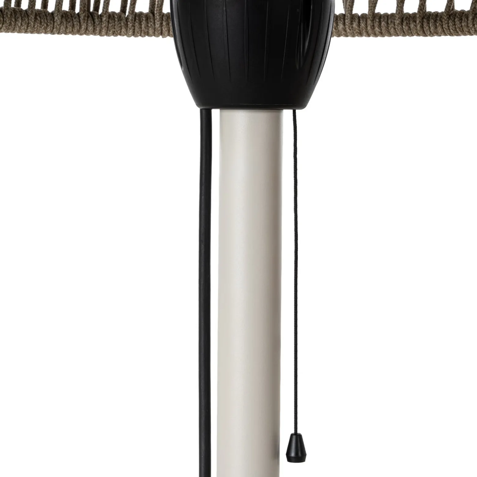 Lucande Calenza -terassilämmitin, beige, 70 cm, 1 500 W