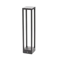 Lucande Carlota LED-riippuvalaisin, antrasiitti, 65 cm, metallia