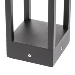 Lucande Carlota LED-riippuvalaisin, antrasiitti, 65 cm, metallia
