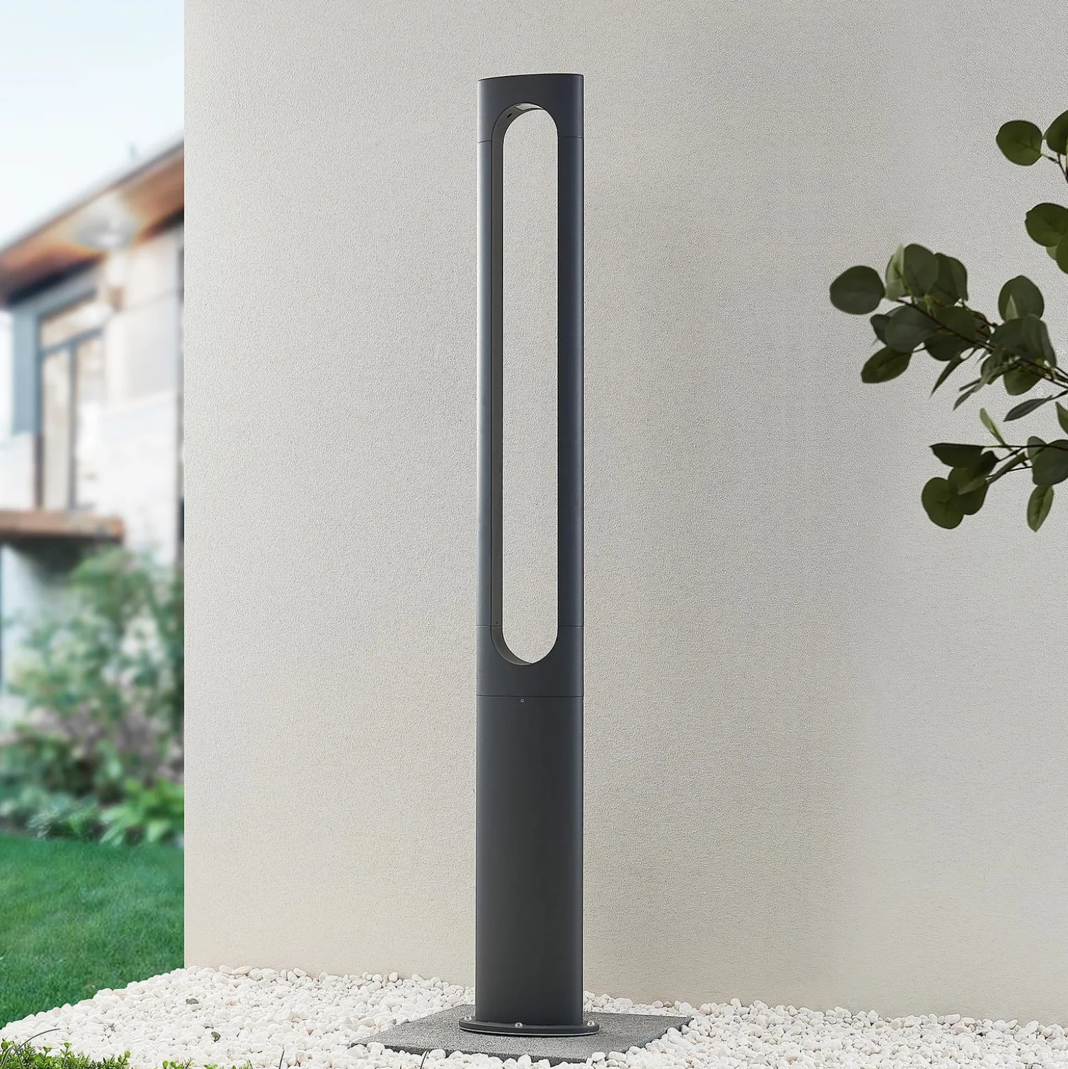 Lucande Dovino -LED-pylväsvalaisin, 150 cm