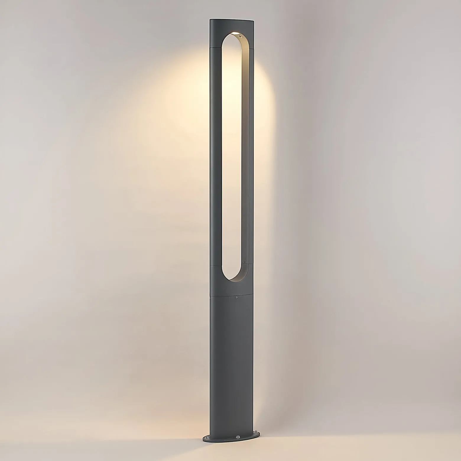 Lucande Dovino -LED-pylväsvalaisin, 150 cm