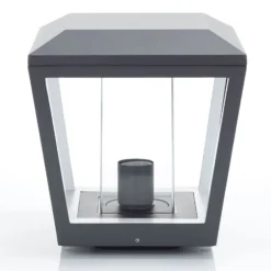 Lucande Dunia Pollarivalaisin, antrasiitti, metalli, 24 cm, IP54