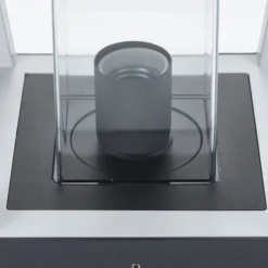 Lucande Dunia Pollarivalaisin, antrasiitti, metalli, 24 cm, IP54