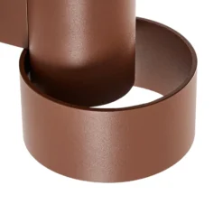 Lucande Elune LED-ulkoseinälamppu, ruskea, IP44, ylös/alas