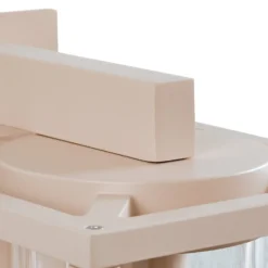 Lucande Ferda -ulkoseinävalaisin, alhaalla oleva pidin, beige, IP44
