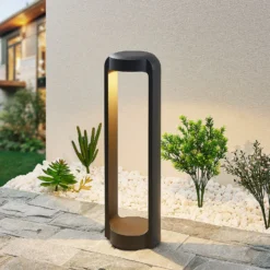 Lucande Habsa LED-sokkeli-valaisin, korkeus 50 cm