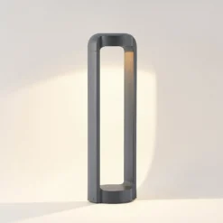 Lucande Habsa LED-sokkeli-valaisin, korkeus 50 cm