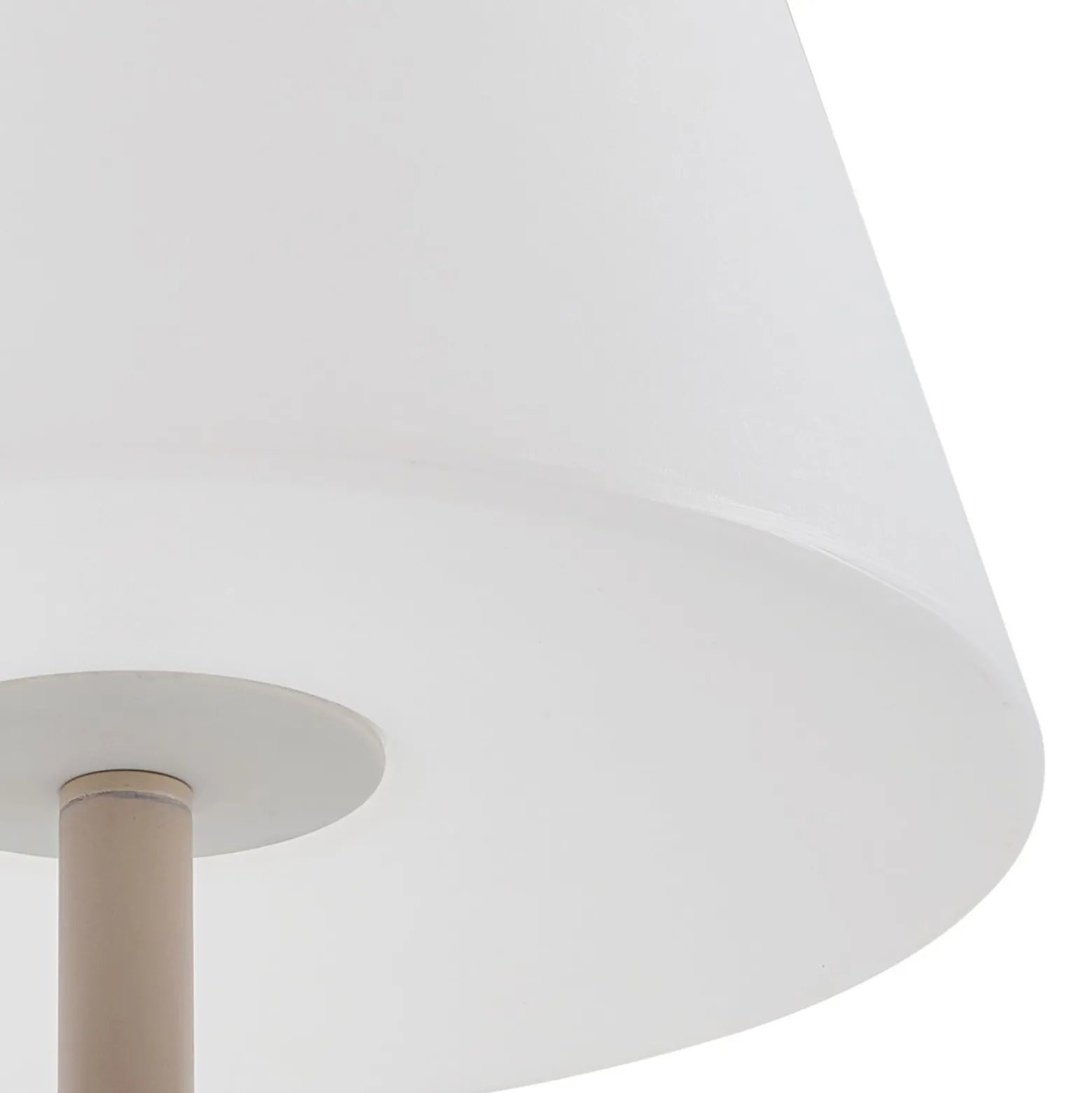 Lucande Jaimy -terassivalaisin, beige, metalli, 150 cm, E27