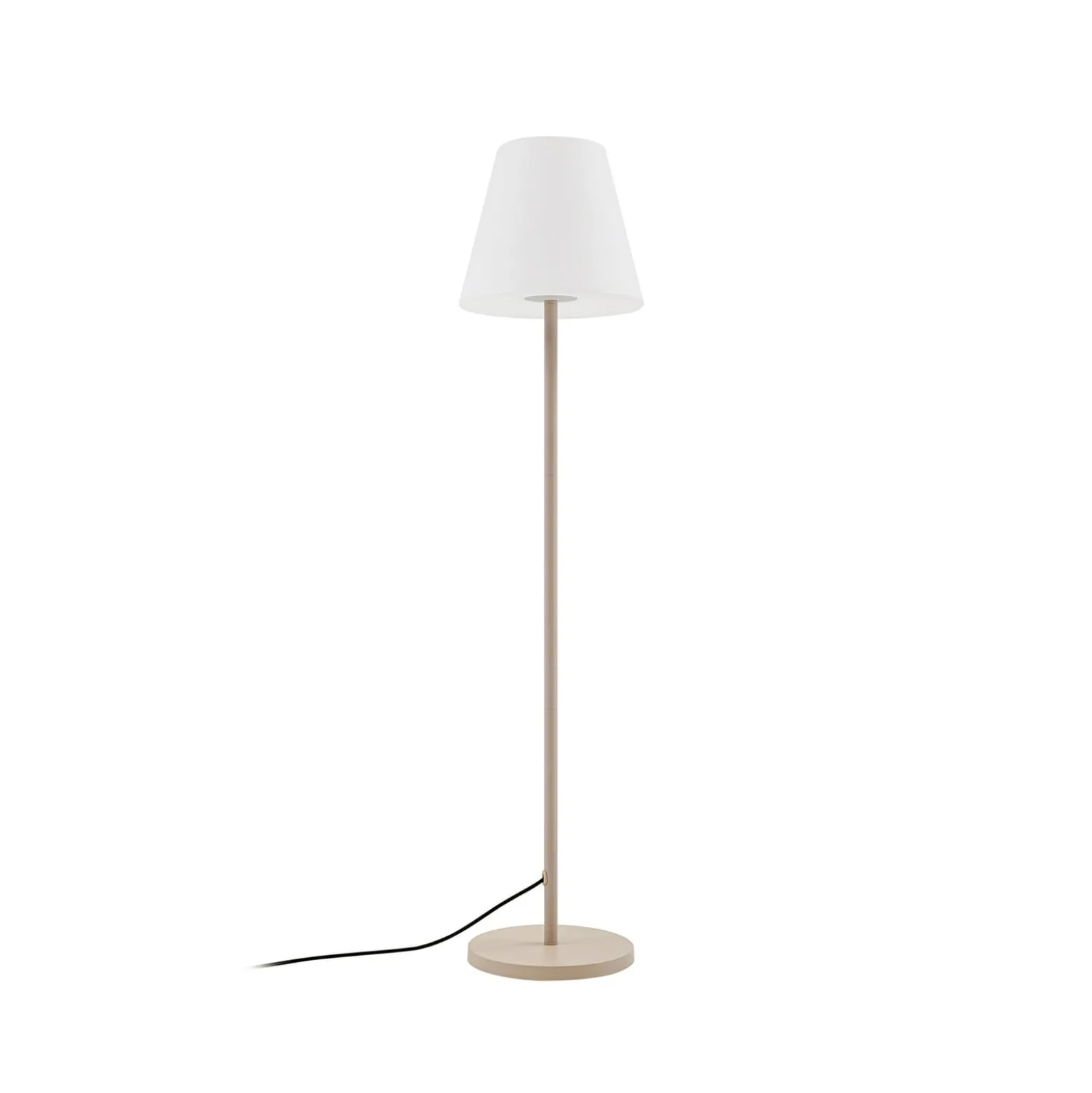 Lucande Jaimy -terassivalaisin, beige, metalli, 150 cm, E27