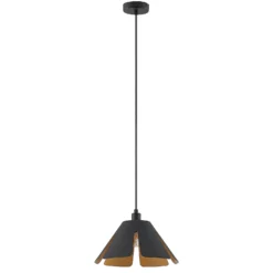 Lucande Jemmily -riippuvalo, 1-lamppuinen, 30 cm