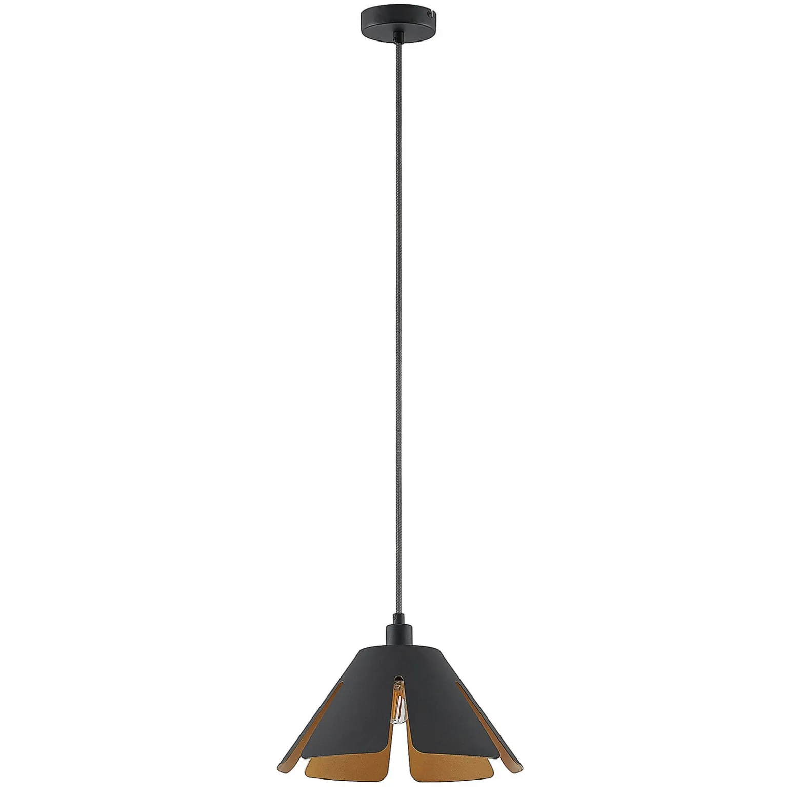 Lucande Jemmily -riippuvalo, 1-lamppuinen, 30 cm