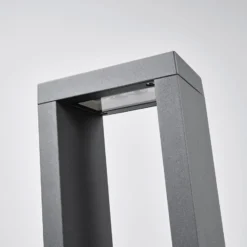 Lucande Jupp LED-pylväsvalaisin, 4 kpl, 90 cm, antrasiitti, IP54