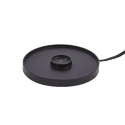 Lucande LED-akkukäyttöinen pöytävalaisin Quill, musta, CCT, himmennettävä