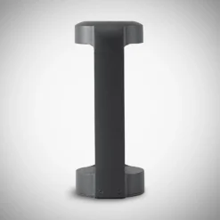 Lucande LED-jalustavalaisin Habsa, 30 cm, antrasiitti, metallia