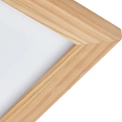 Lucande LED-kattovalaisin Joren, 42 cm, puu, CCT, kaukosäädin