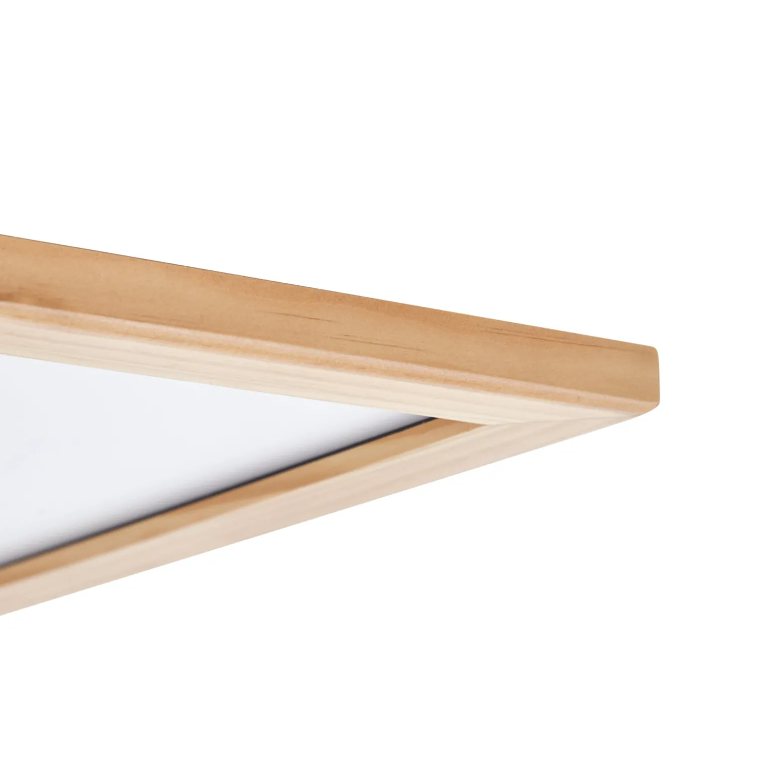 Lucande LED-kattovalaisin Joren, 42 cm, puu, CCT, kaukosäädin