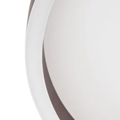 Lucande LED-kattovalaisin Rotundo, halkaisija 40 cm, ruskea, himmennettävä