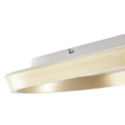 Lucande LED-kattovalaisin Rylan, 112 cm, messinki, himmennettävä, CCT