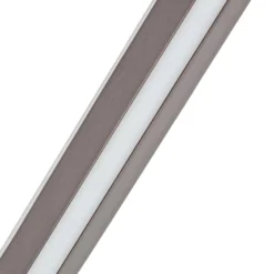 Lucande LED-kattovalaisin Rylan, 112 cm, ruskea, himmennettävä, CCT