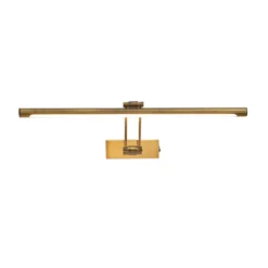 Lucande LED kuvavalaisin Dimitrij, messinki, metalli, 54cm
