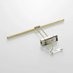 Lucande LED kuvavalaisin Dimitrij, messinki, metalli, 54cm