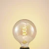 Lucande LED-lamppu E27 G125 4W 2700K himmennettävä keltainen