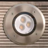 Lucande LED-lattiavalaisin Ava, Ø 12 cm, pyöreä, IP67