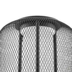 Lucande LED-lattiavalaisin Korvyn, musta, 80 cm, IP44