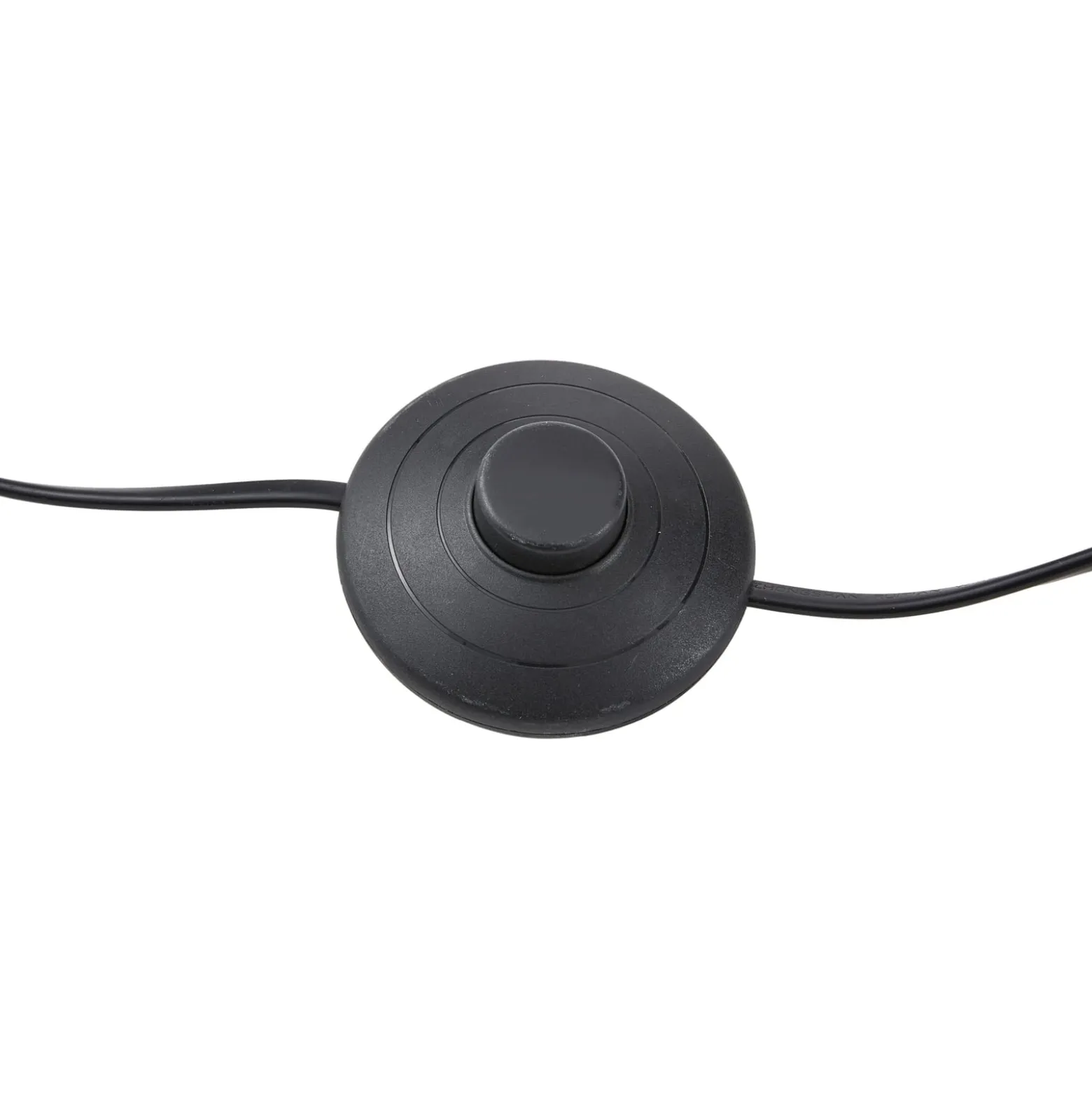 Lucande LED-lattiavalaisin Madu, musta, metalli, 160 cm, himmennettävä
